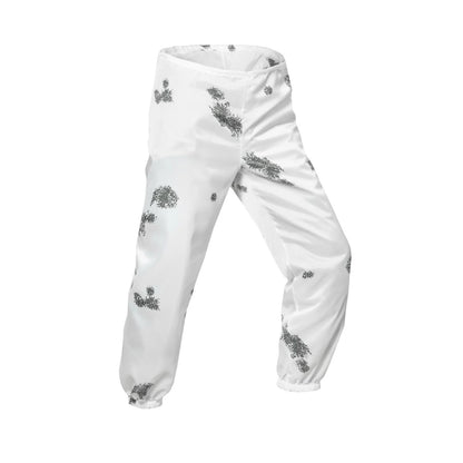 Blur Snow Camo Winter Camouflage Ultra Thin Overwhites for Hunting Airsoft Paintball Outdoor (M)