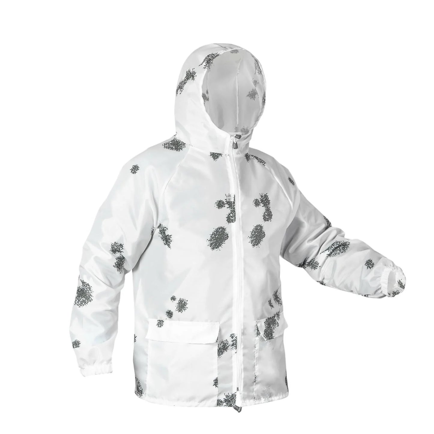 Blur Snow Camo Winter Camouflage Ultra Thin Overwhites for Hunting Airsoft Paintball Outdoor (M)